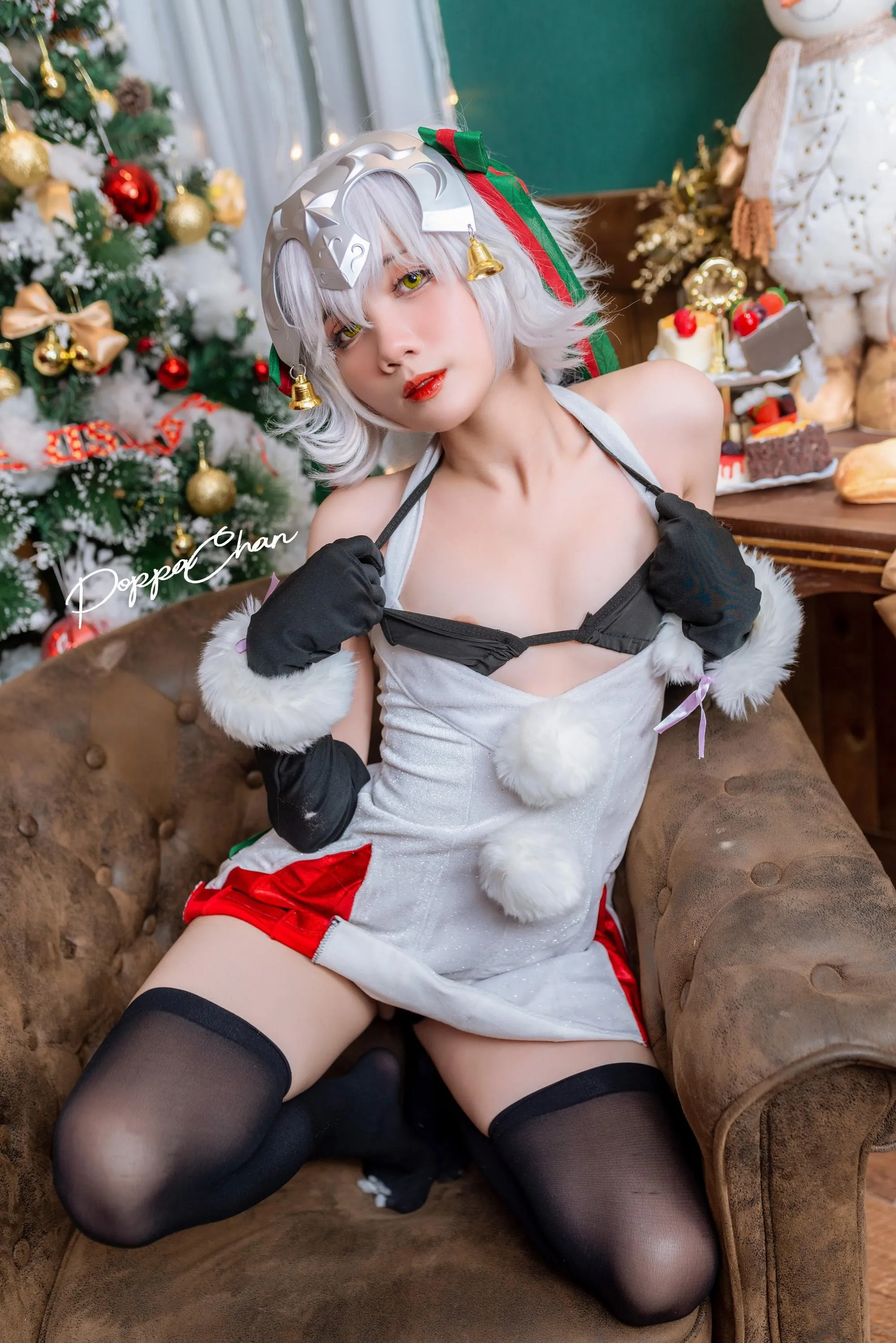 PoppaChan – NO.011 Jeanne Darc Alter Santa Lily [26P]插图4